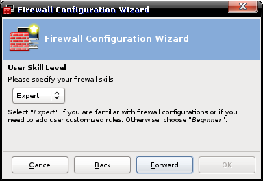 Firewall Wizard : skill?