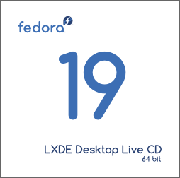 Fedora 19 live lxde64 bit