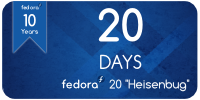 SVG source Fedora 20 counter banner by NiteshNarayanLal