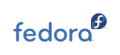 A-4 Full Fedora logo, Fedora blue logotype