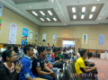 Audiences while Yan Naing Myint is taking topic at BarCamp Yangon 2016
