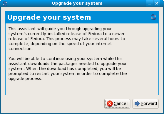 Upgrade your system...