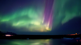Aurora over Iceland by Helena Bartosova — CC-BY-SA