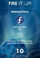 F10 Release Party Poster - Source Archive TAR.GZ