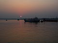 Sunset at The Ganges, Kolkata
