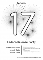 SVG source b/w release party poster by Alexander Smirnov