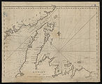 A chart of the streights of Bell Isle by Norman B. Leventhal Map Center at the BPL, CC-BY 2.0