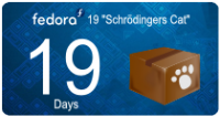 SVG source Fedora 19 countdown banner sample by Nitesh Narayan Lal